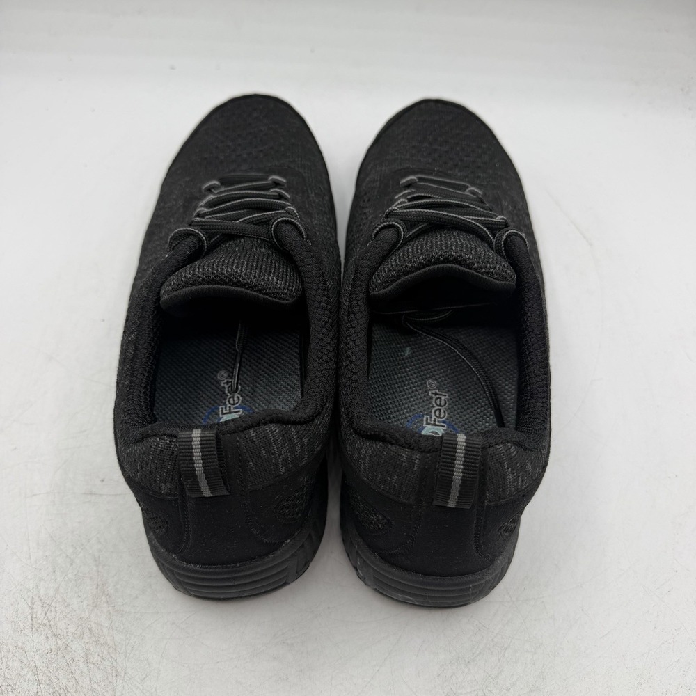 Orthofeet Coral Sneakers Womens Sz 8.5 2E EXTRA WIDE Black Orthopedic Shoes 977 - Picture 8 of 10